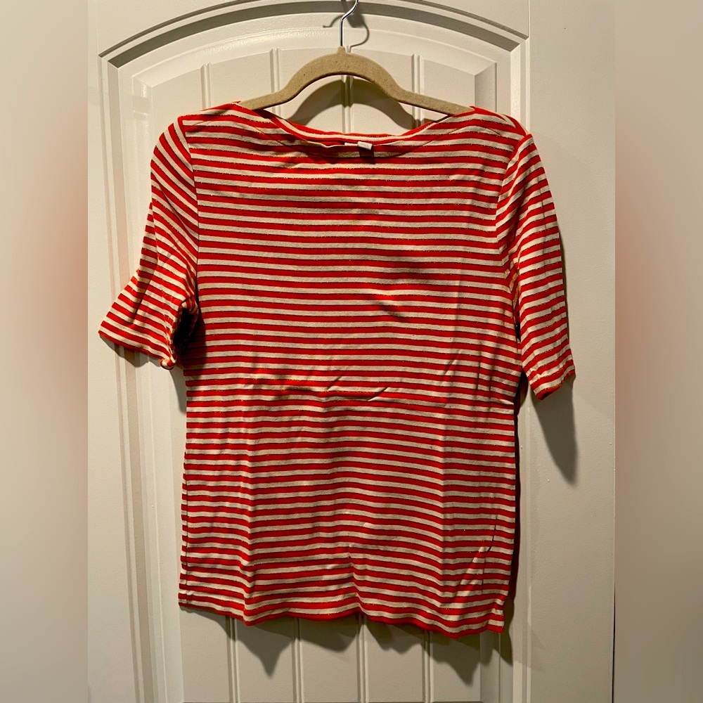 Charter Club Medium 3/4 Sleeve Shirt